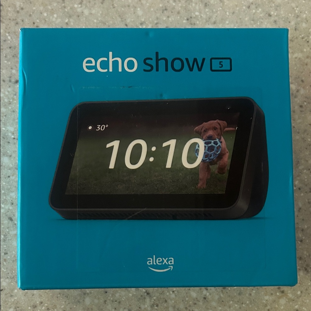 Amazon Echo Show 5 with Black Frame